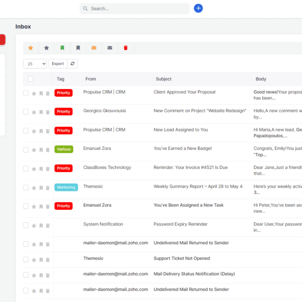 Mailbox - Webmail based e-mail client module for Perfex CRM